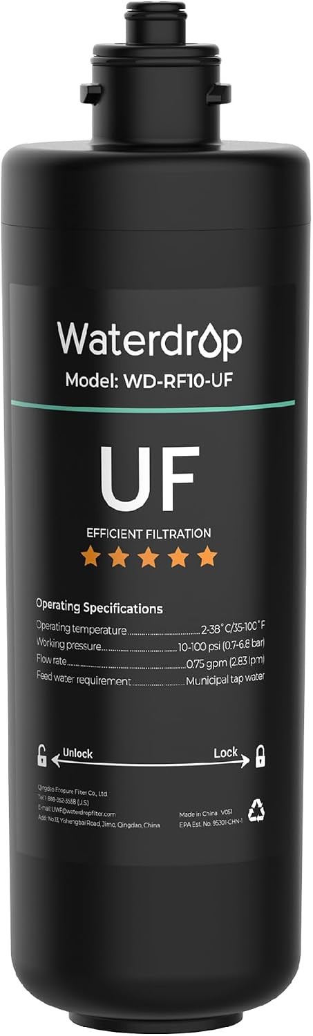 Waterdrop RF10-UF Replacement Filter Cartridge For 10UA/10UA-UF/10UB-UF