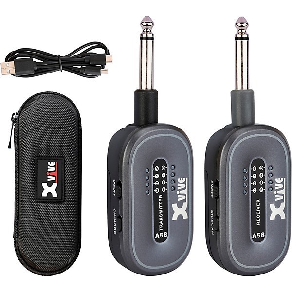Xvive A58 Wireless Guitar System Black Digital Audio FREESHIP