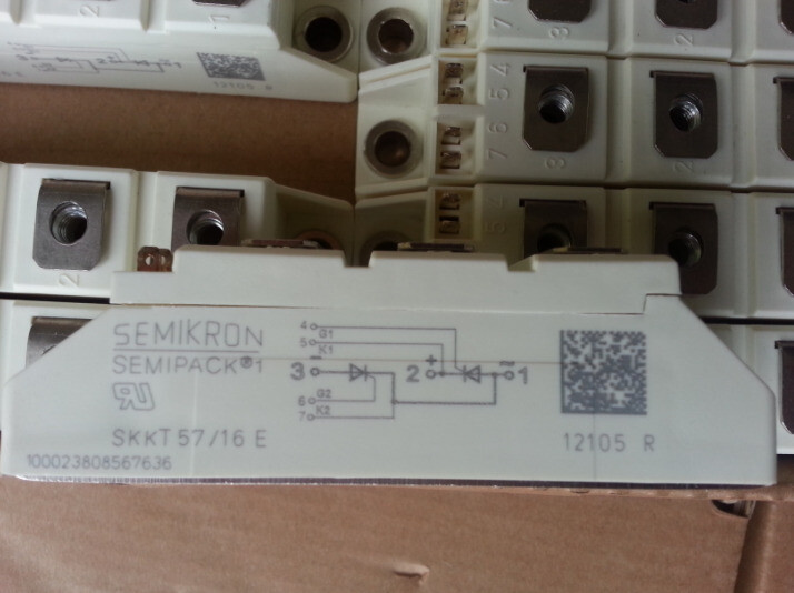 1PC SEMIKRON SKKT57/16E Thyristor / Diode Module New Fast Shipping
