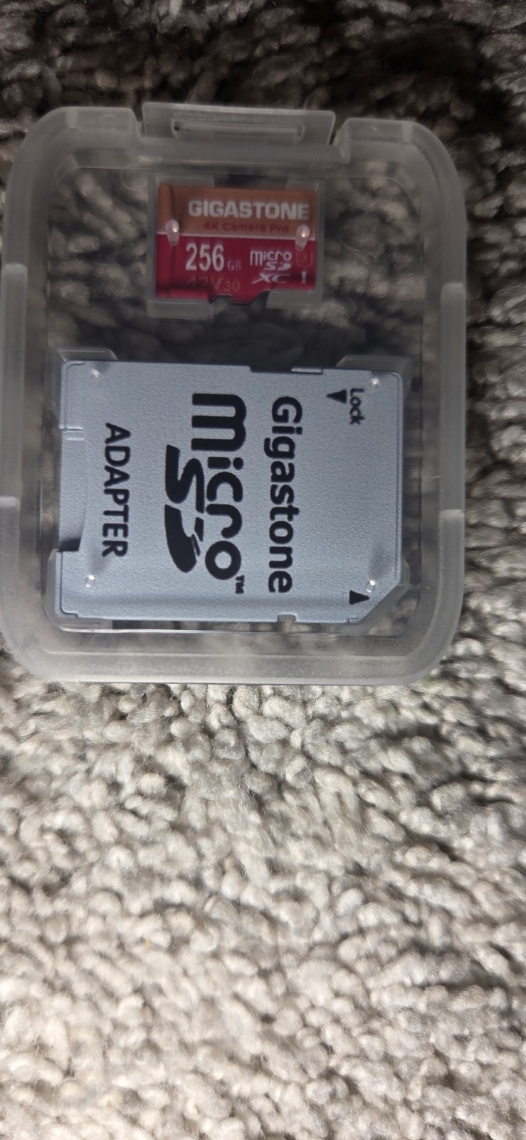 256GB Micro SD Card with Adapter