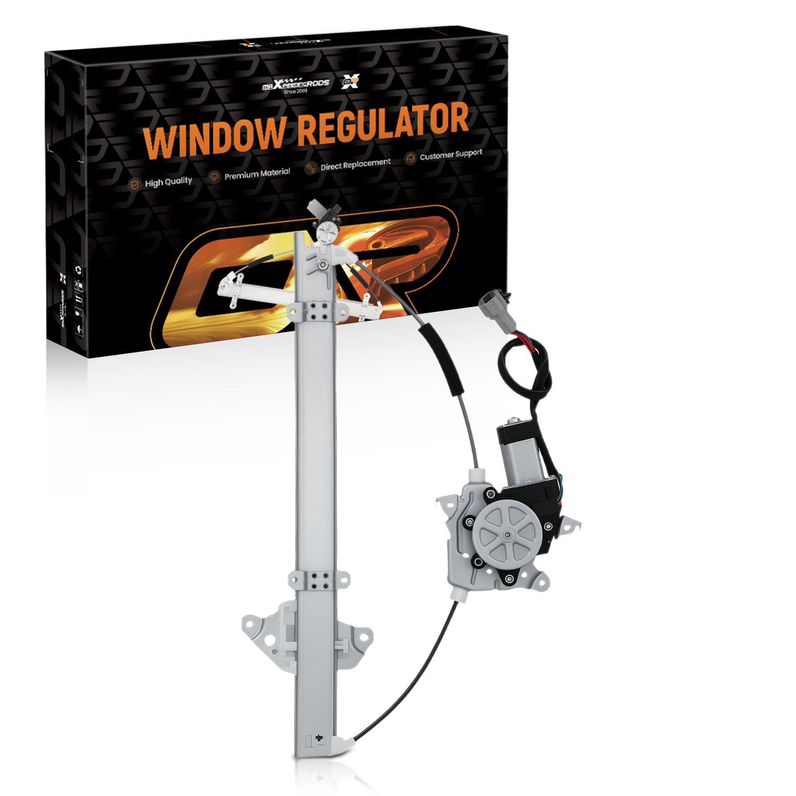 Front Driver Side Window Regulator & Motor for Nissan Maxima 2000-2003