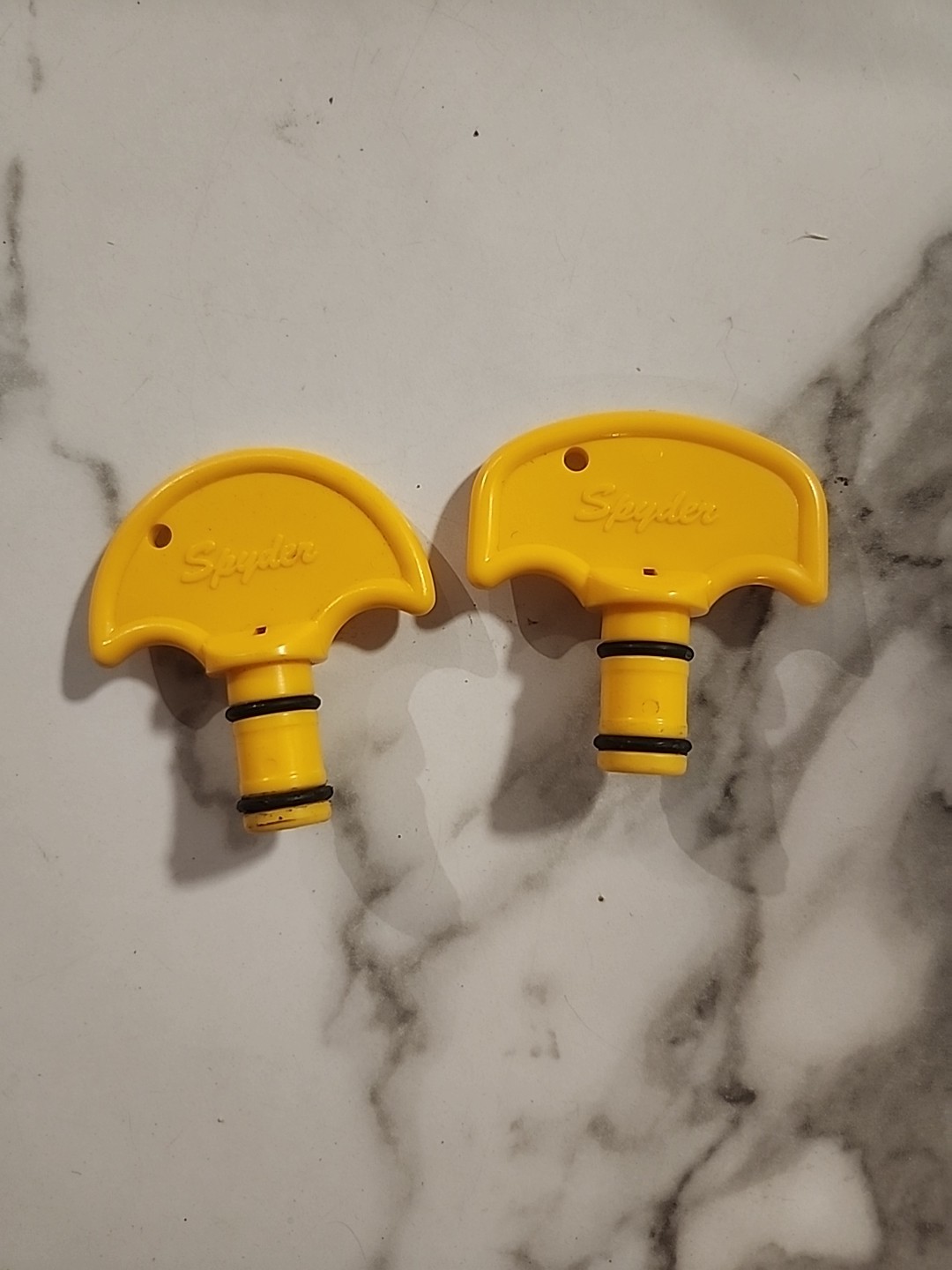 SPYDER / KINGMAN BARREL PLUG - YELLOW - VINTAGE OG PAINTBALL MARKER 2 Pack