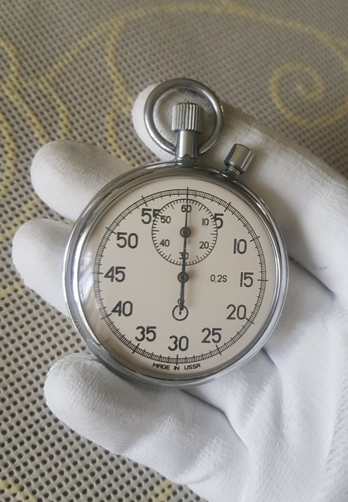 Soviet mechanical stopwatch "Agat" of the USSR #8
