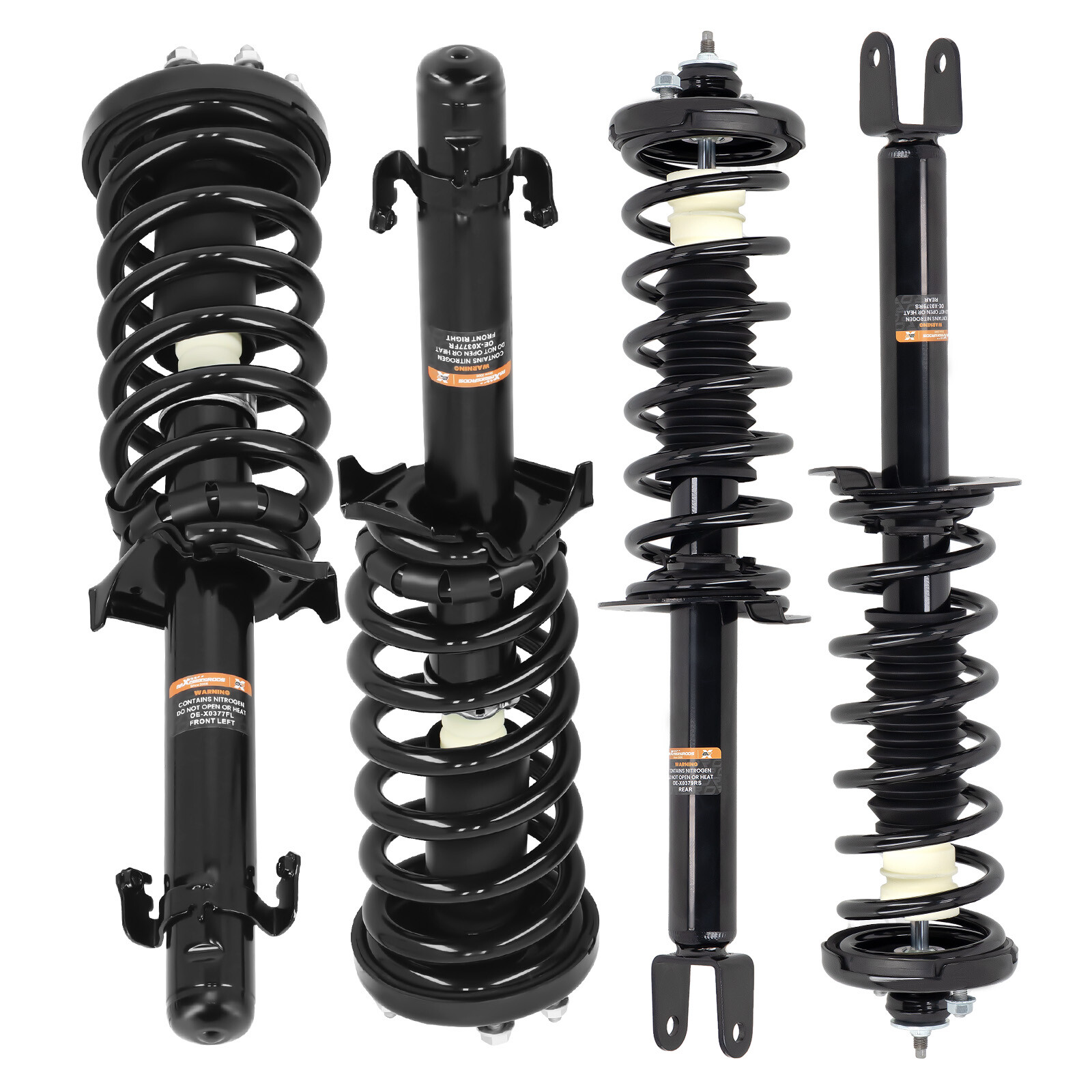 Front & Rear Set 4 Quick Complete Strut For 2008-2012 Honda Accord EX, EXL Coupe