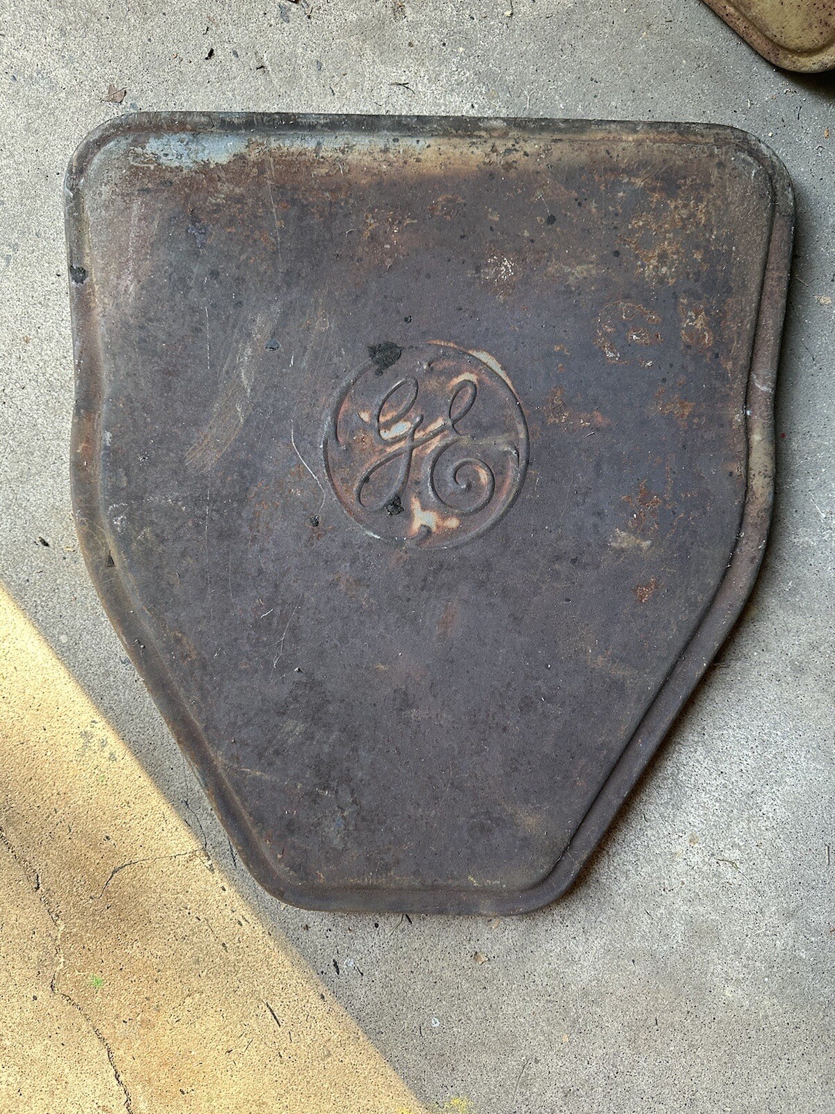 1913 Transformer Cover GENERAL ELECTRIC GE steampunk Rat Rod Electricity Heavy