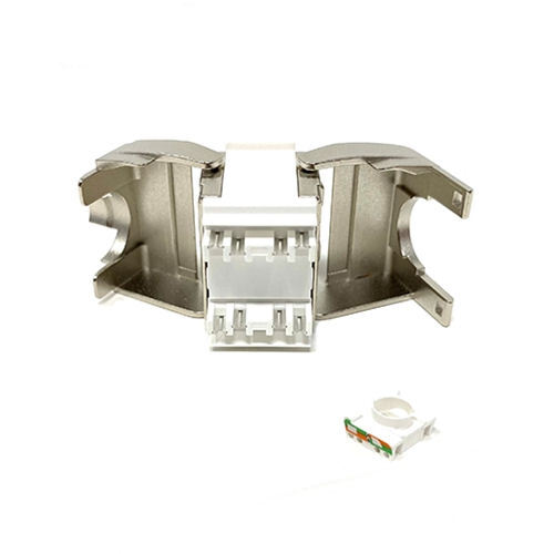 CAT.8 Full Shielded Keystone 8P8C Insert RJ45 Ethernet Network 40Gbps ToolLess
