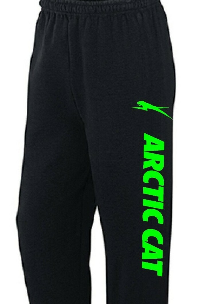 ARCTIC CAT SNOWMOBILE Sweatpants Sm to 4X CHOOSE DESIGN COLOR ATV XF ZR Sno Pro
