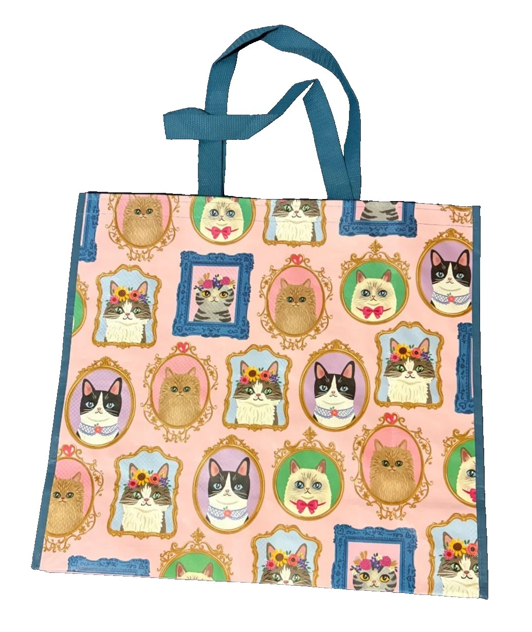 TJ Maxx Shopping Bag CAT/Swan/Dog Cute/Fun Patterns Options 10Gal Reusable Large
