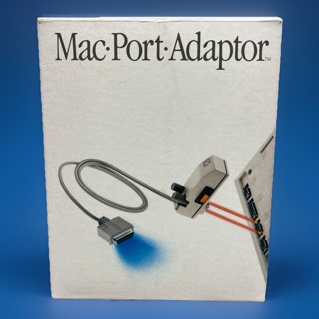 Rare Vintage Mac Port Adaptor Macintosh IBM parallel Peripheral RS-422 Port 1985