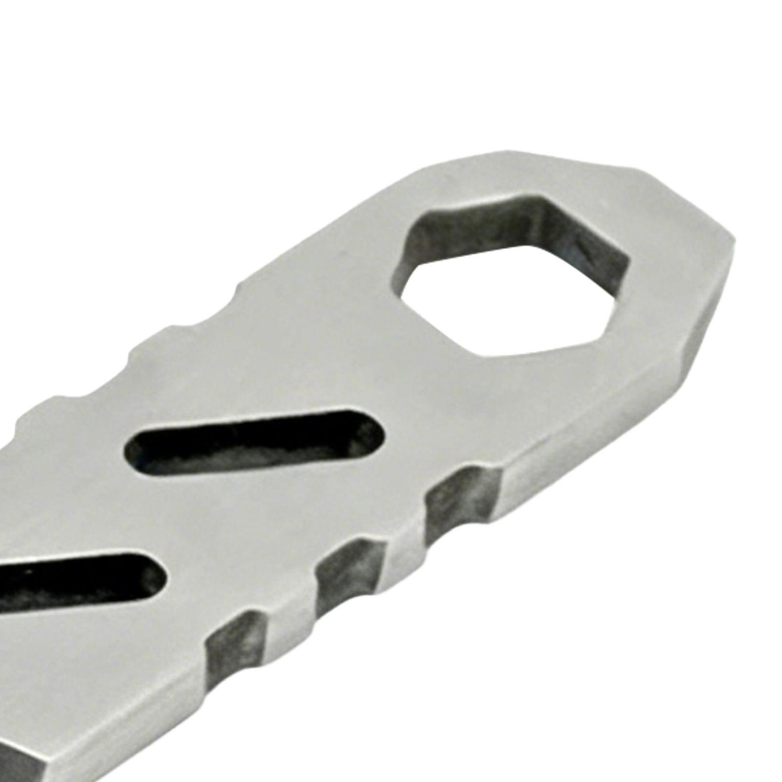 Mini Stainless Steel EDC Crowbar Multi-Function Hex Allen Key Bottle Opener