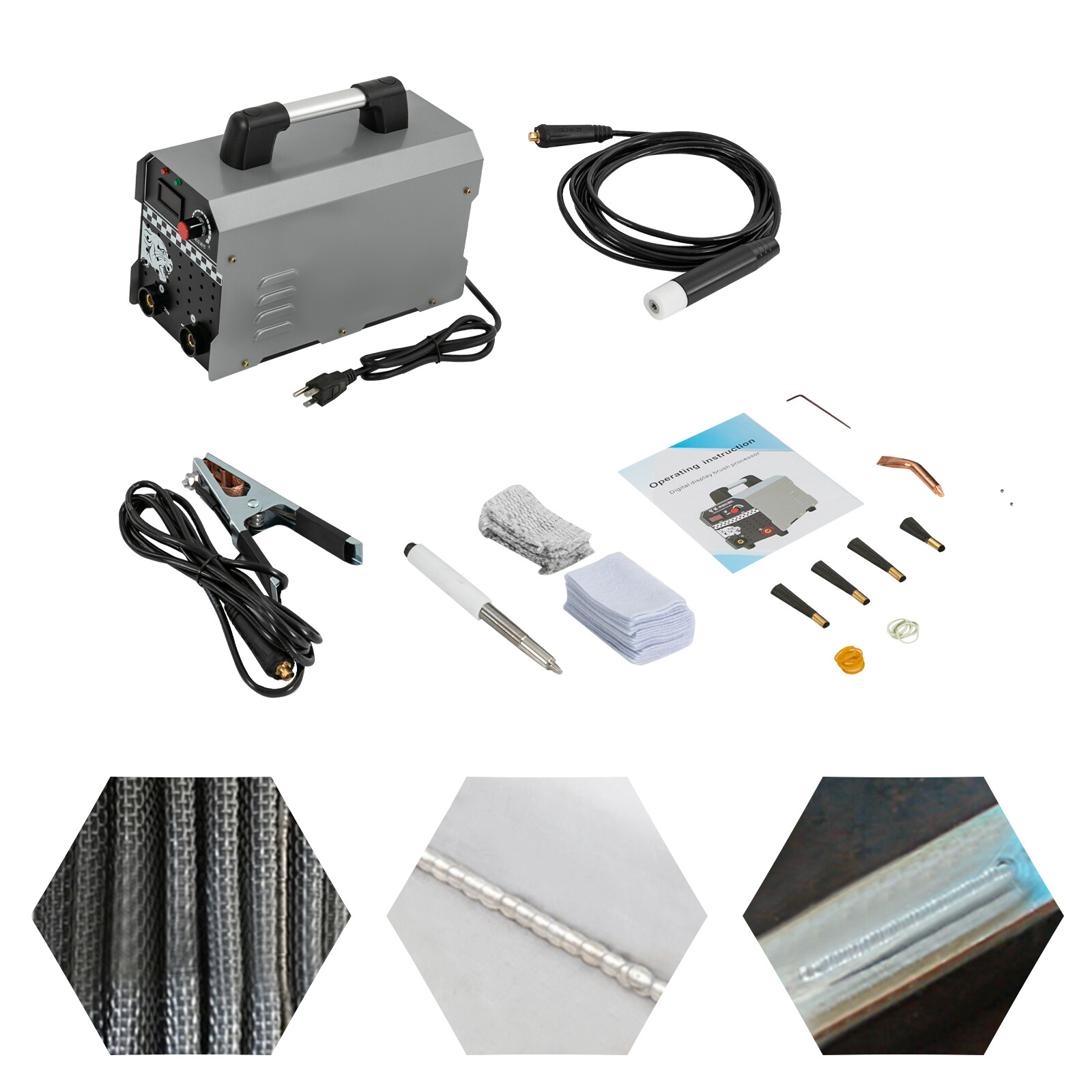 For Metal/arc/laser Welding 1000W Welding Bead Processor Weld Cleaning Machine~