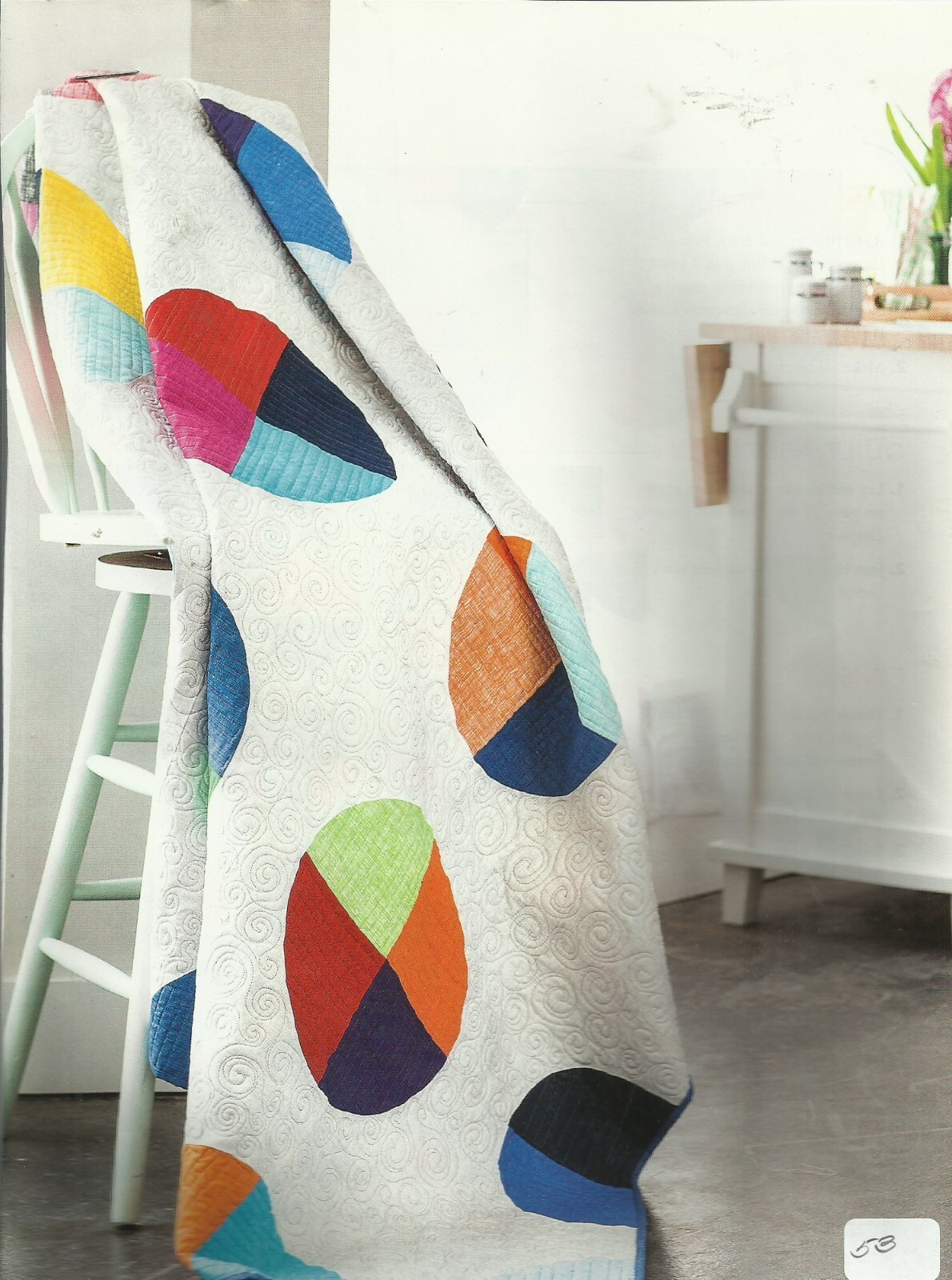 A0441   BEACH BALL BOUNCE  QUILT  PATTERN/INSTRUCTIONS