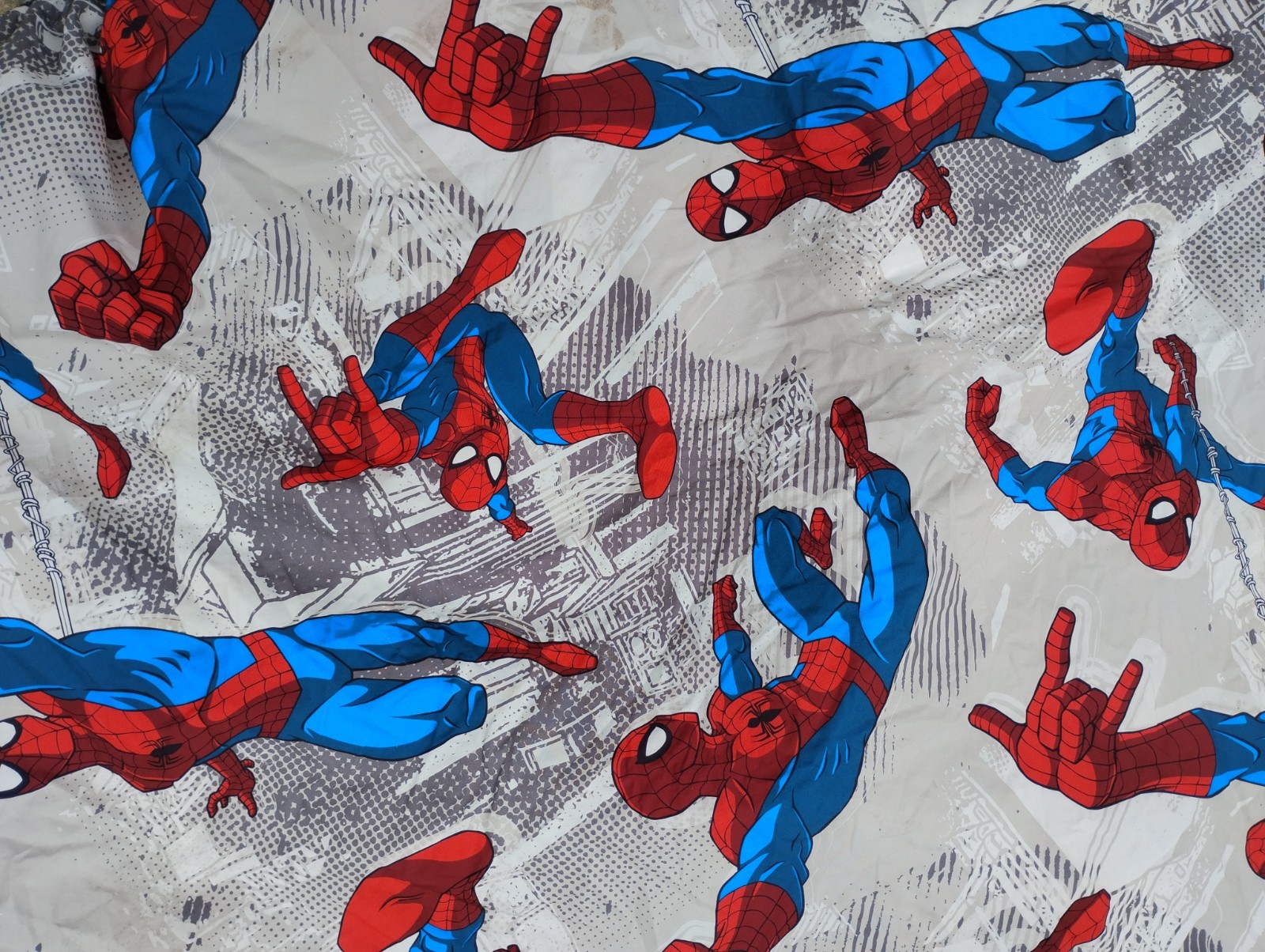Spiderman Twin Fitted and Flat Sheet
