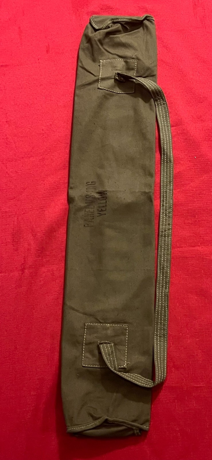 US Army Airborne Pathfinder Signal Panel Carrying Case, OD 7