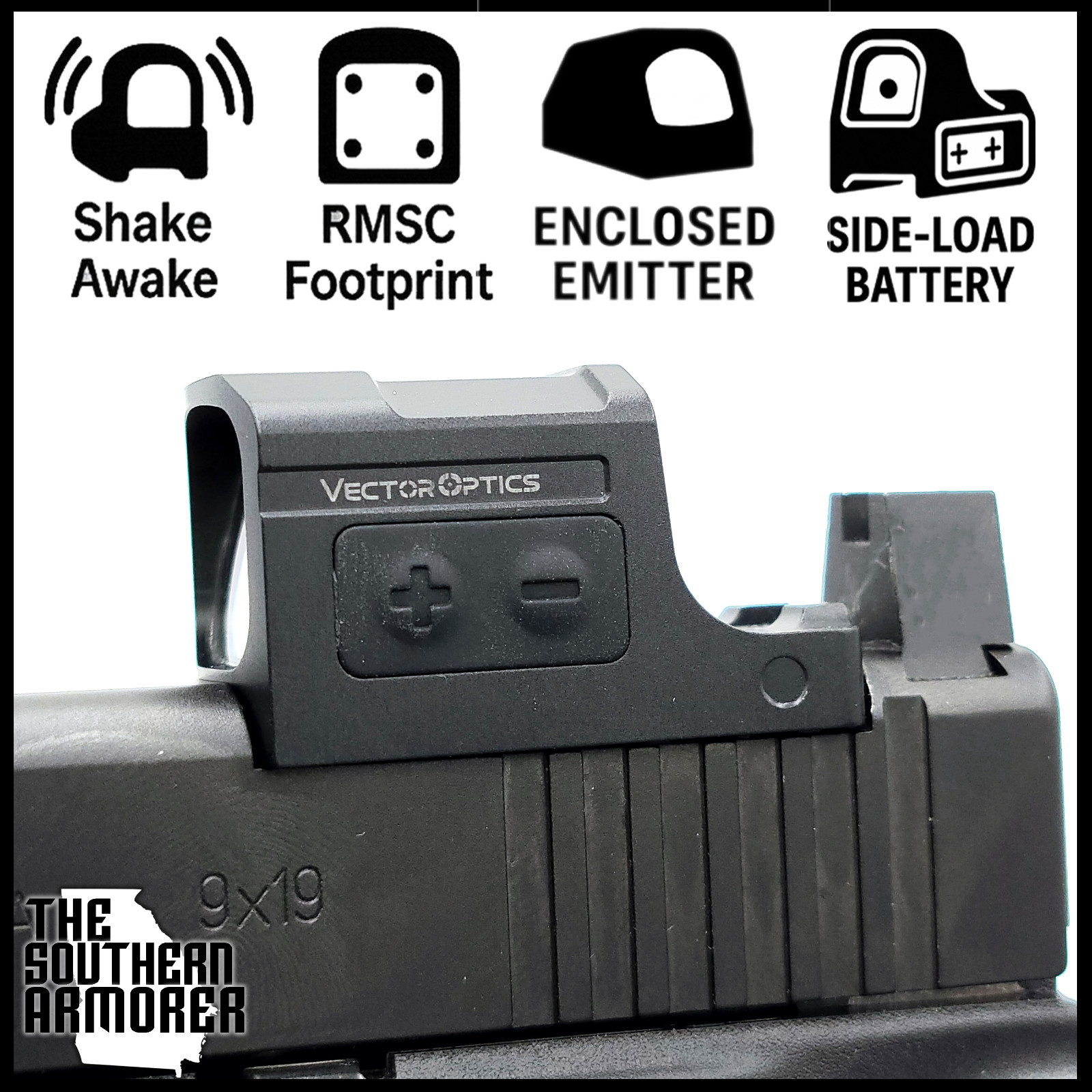 2025 ENCLOSED RED DOT 3 MOA RMSc TAURUS® GX4 TORO® GX4XL TORO® DIRECT FIT