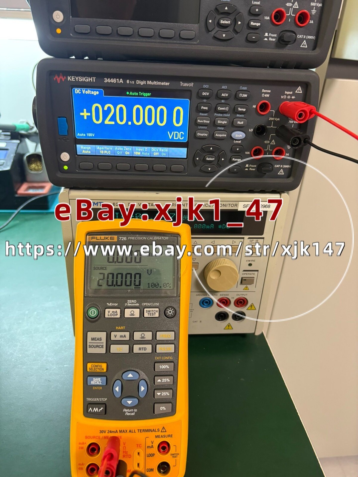Fluke 726 Precision Multifunction Process Calibrator host without others