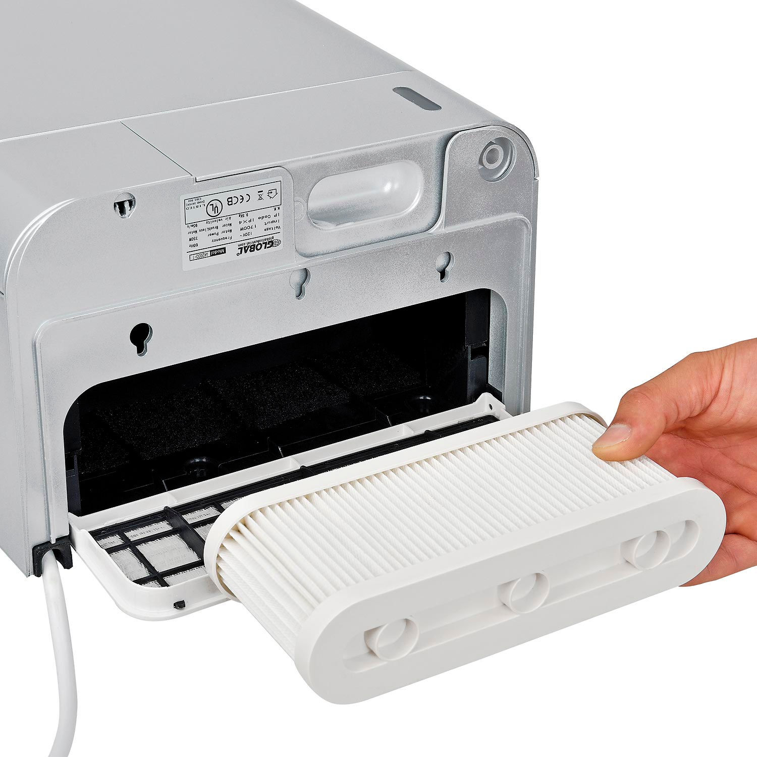 High Velocity Vertical Hand Dryer Touch Free 750W 110-120V