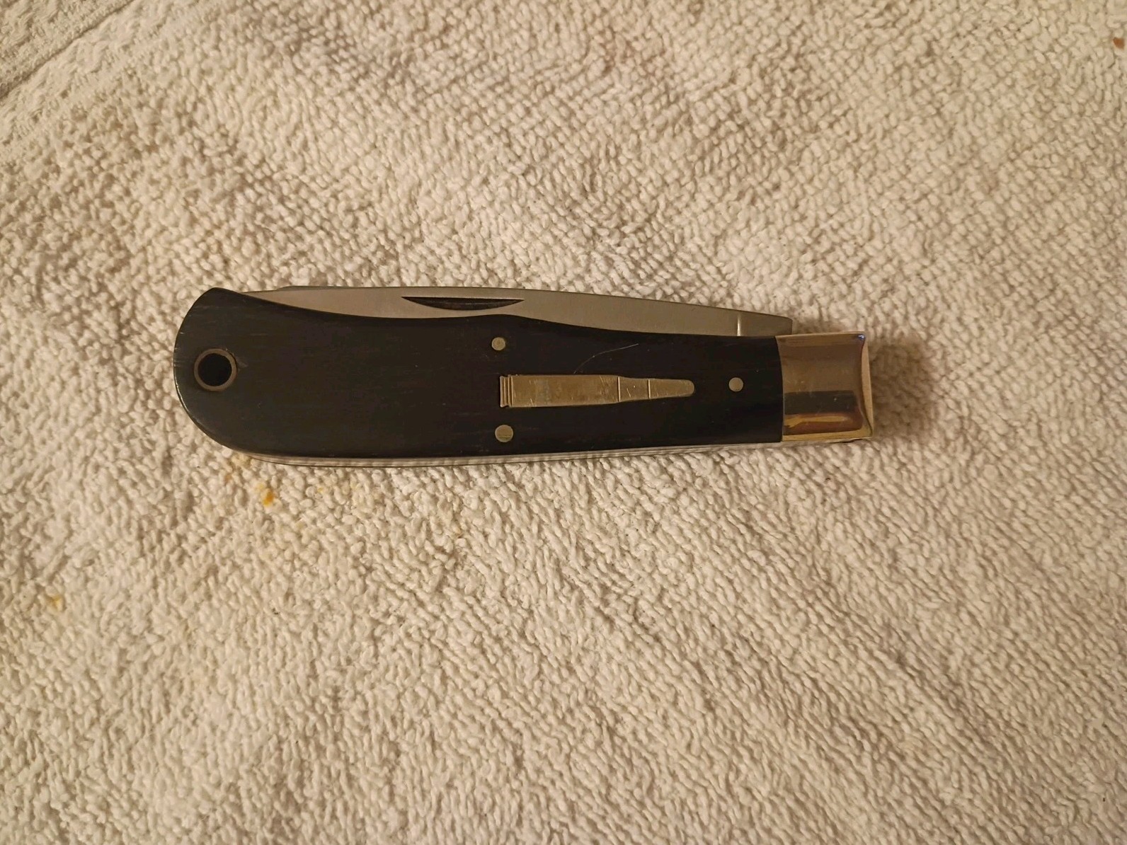 Remington UMC USA 1989 Cocobolo Wood R1128 Bullet Trapper Knife.