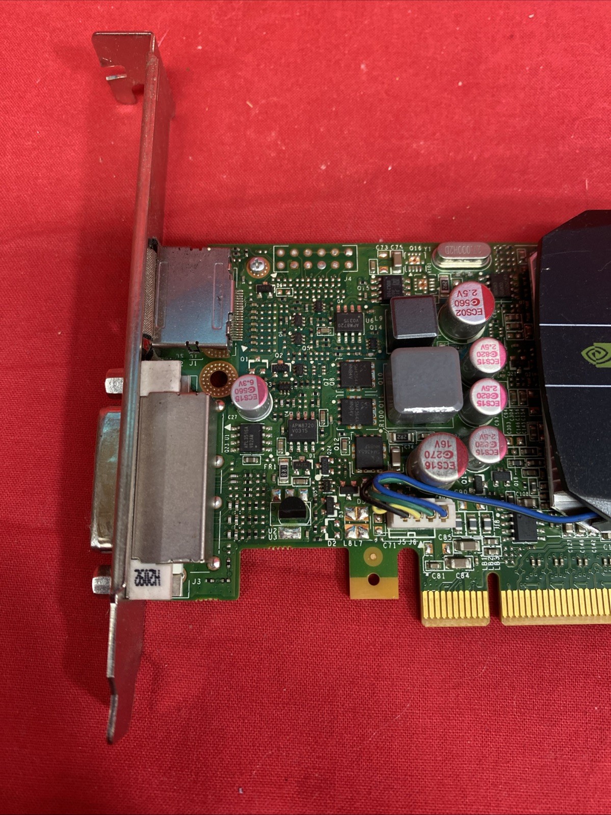 NVIDIA QUADRO 600 PCIE VIDEO GRAPHICS CARD