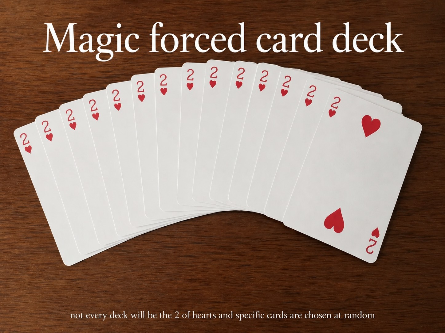 Magic Forced Card Deck