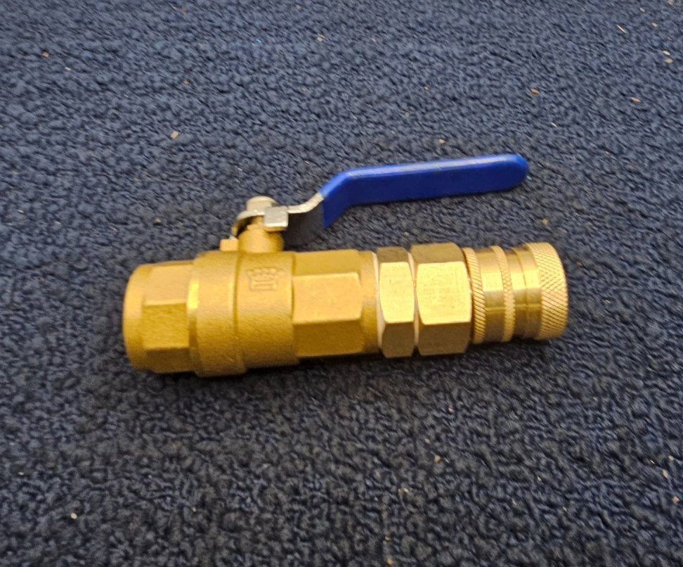 L&M DISTRIBUTION DN20 16 : BRASS PIPE FITTING BALL VALVE