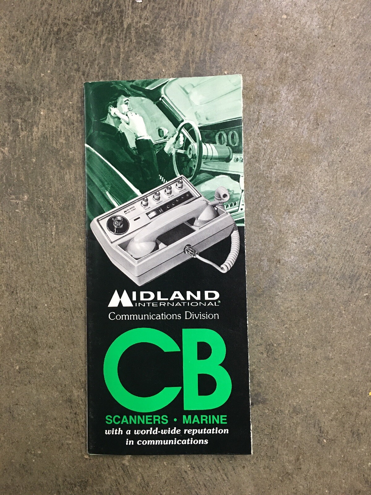 Midland International Communications Division, CB Scanners, Marine Pamphlet