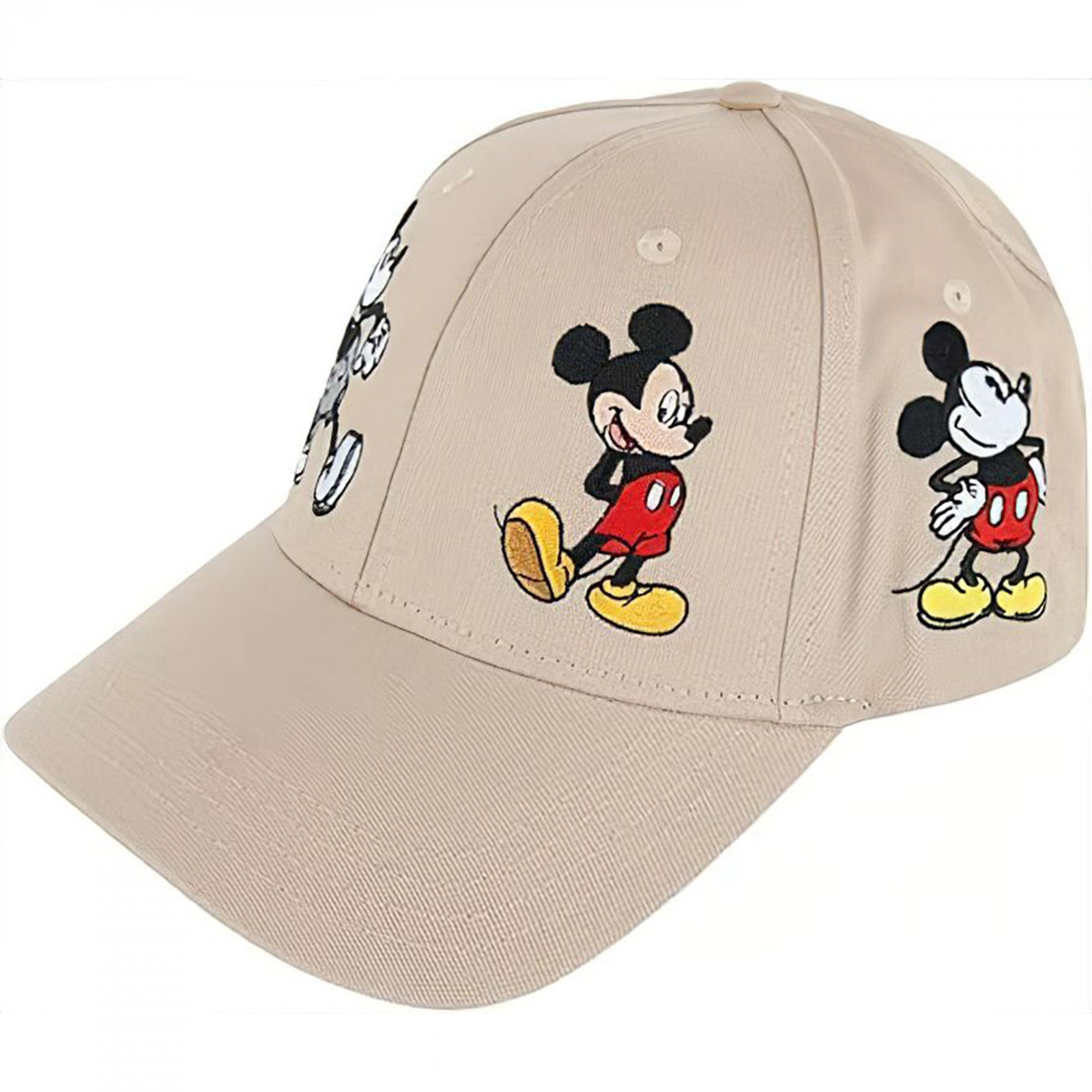Mickey Mouse Through The Years Baseball Cap Beige