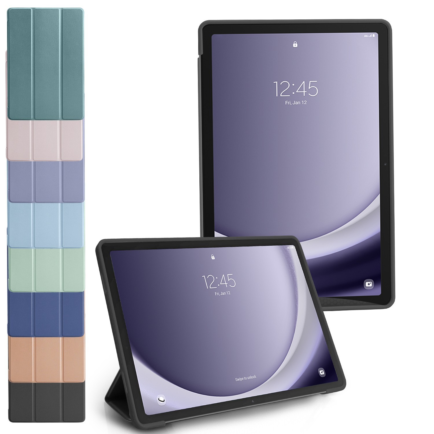 Case For Samsung Galaxy Tab A11+ 2025 11" Cover/ Tempered Glass Screen Protector