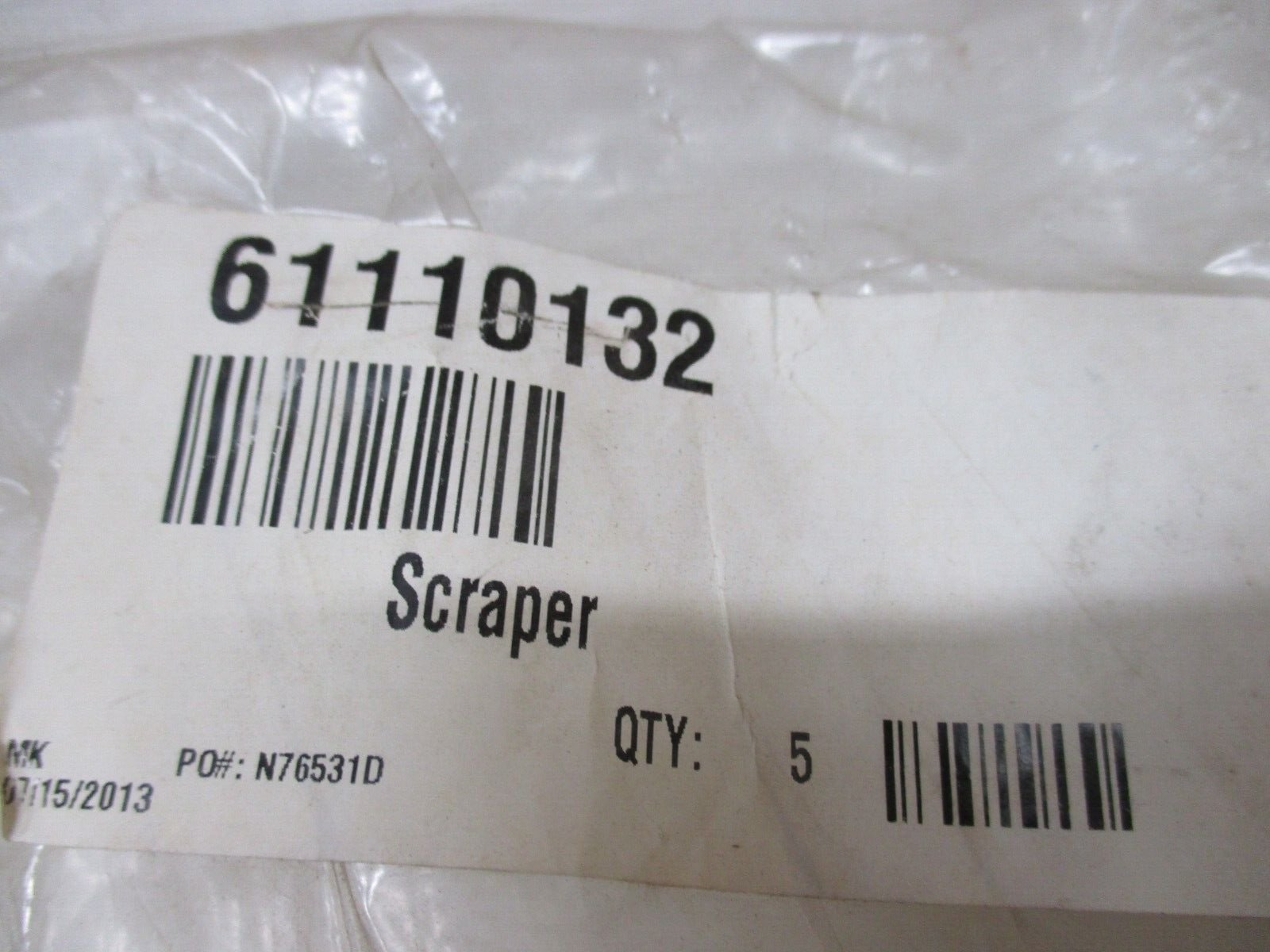 61110132 BOMAG SCRAPER BLADE NEW