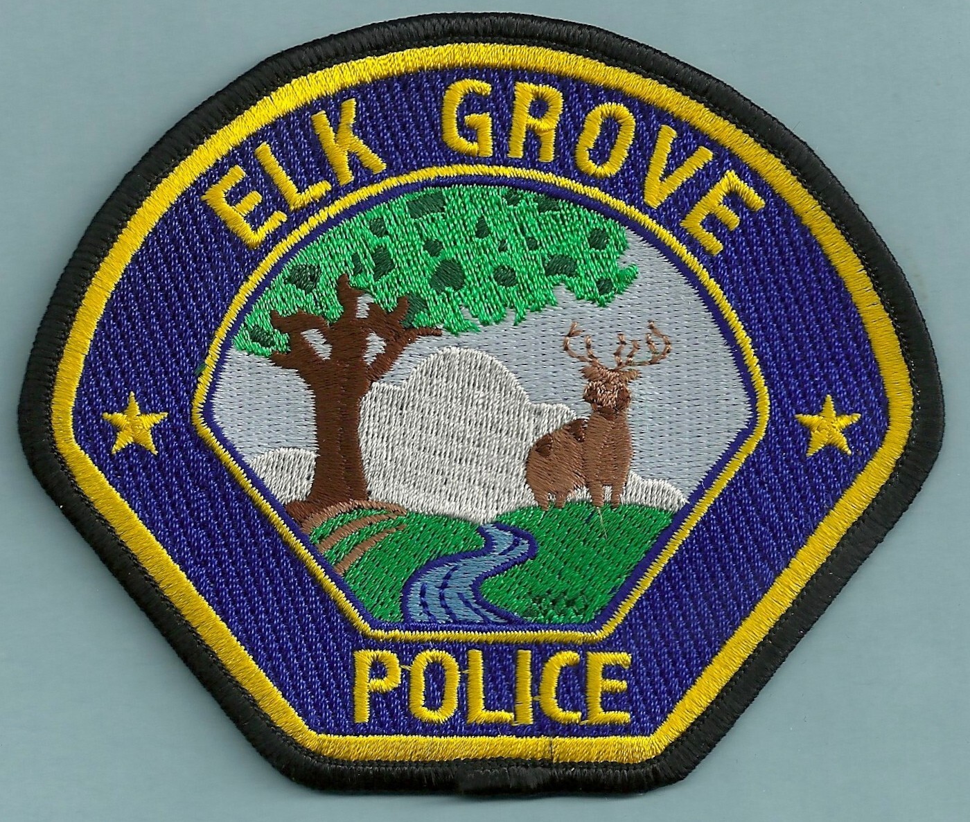 ELK GROVE CALIFORNIA POLICE SHOULDER PATCH