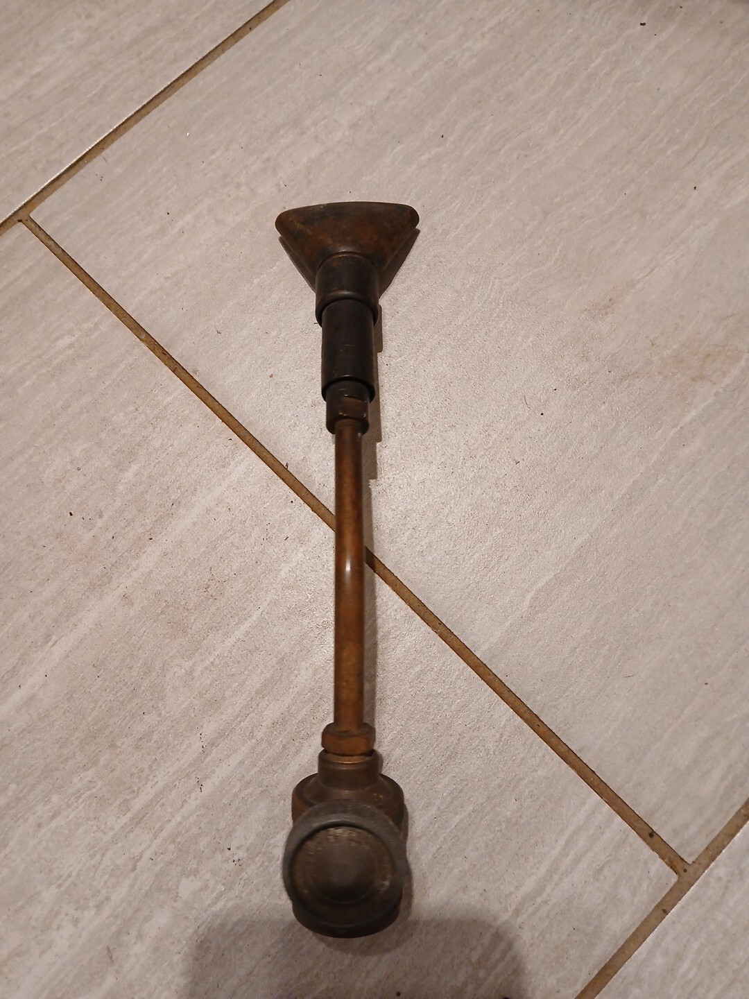 🔥Vintage Otto Bernz & Co. Inc. Gas Blow Torch Extra Wide Tip Brass 🔥