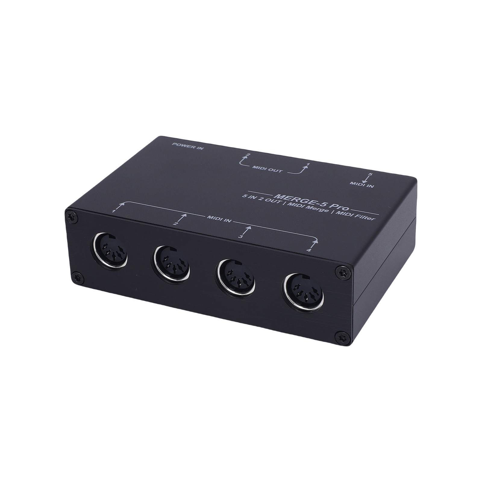 USB MIDI Host Box MIDI Splitter For MIDI Keyboard