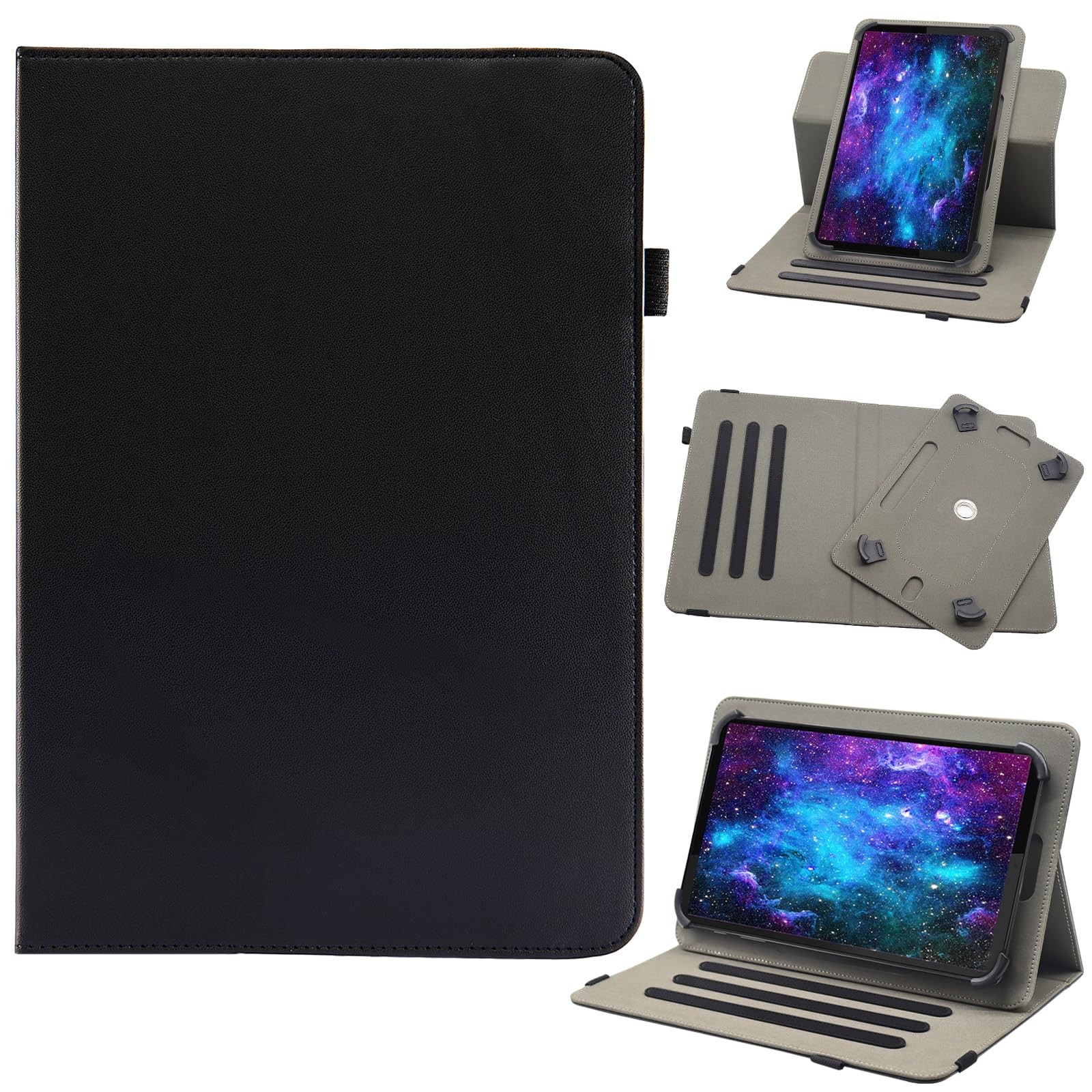 Universal 10 10.1 11 Inch Android 16 15 Tablet Case, 360 Degree Rotating Mult...