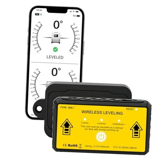 Wireless RV Leveling System - 6-Axis Bluetooth Leveler - Phones App