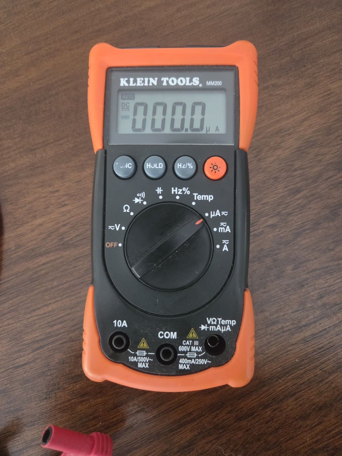 Klein Tools MM200 600v Auto Ranging Multimeter New Oop