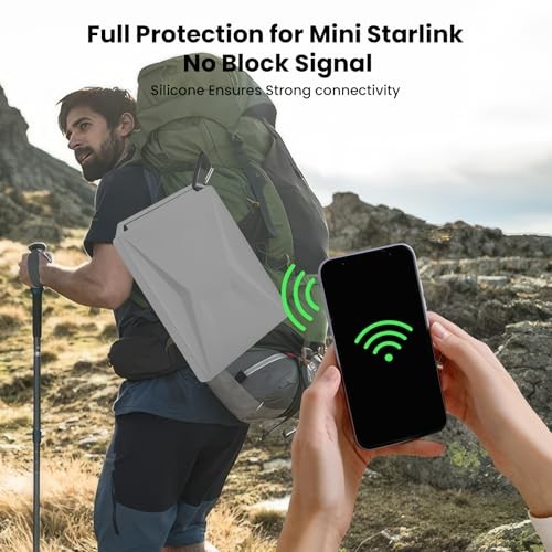 Starlink Mini Protective Cover Case, Starlink Mini Satellite Dish Grey