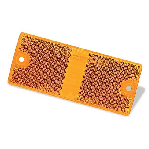 Grote 91513 Yellow Stop Tail Turn Replacement Lenses (Two Stud)