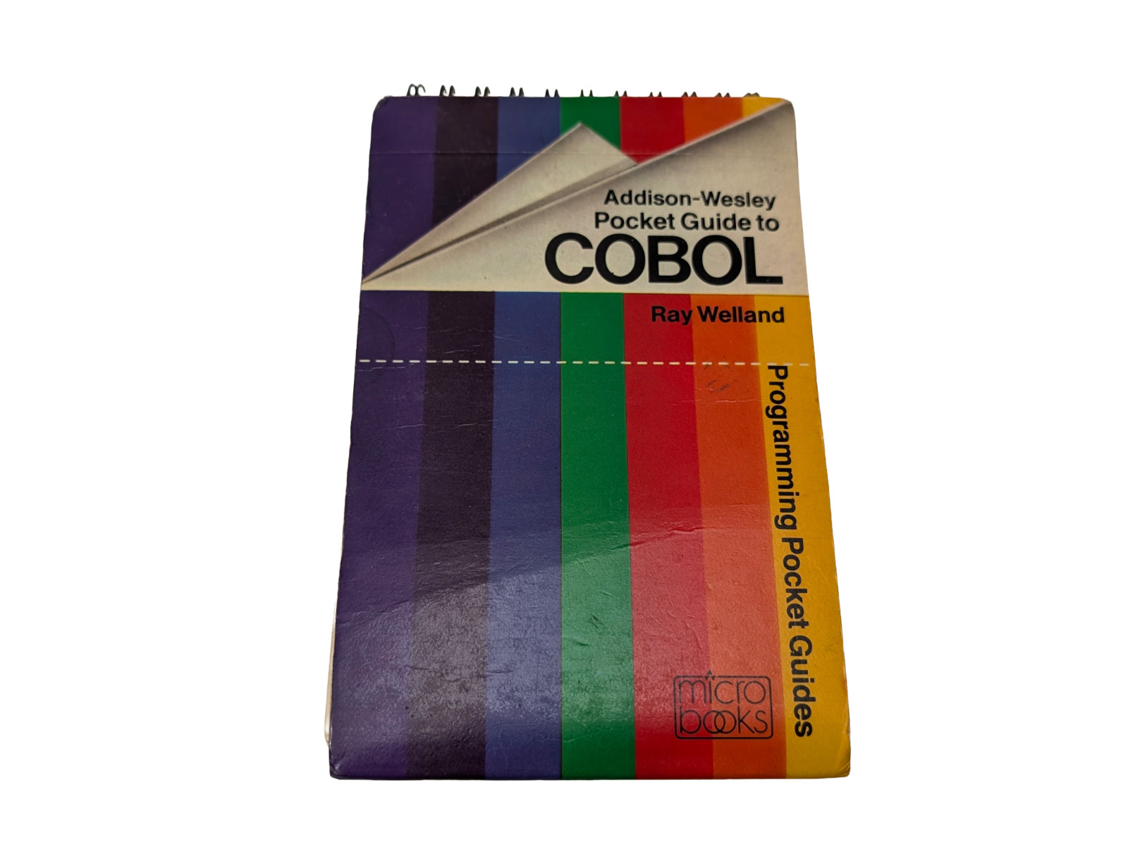 Vintage Addison-Wesley COBOL Pocket Guide, Ray Wellend, Micro Books