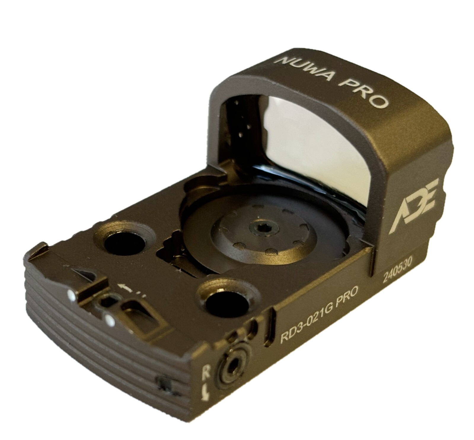 FDE!ADE RD3-021-PRO Sensor Activated GREEN Dot For Springfield XDS MOD 2 OSP 9MM