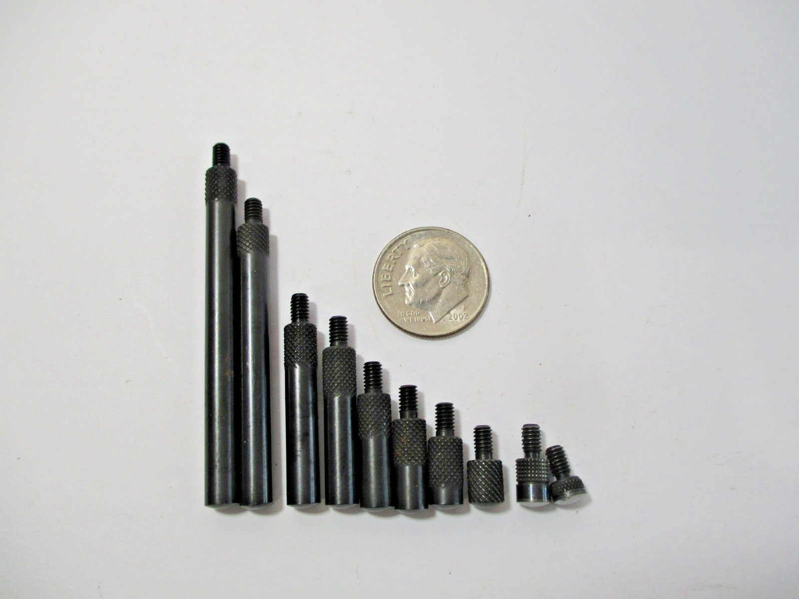 (10) Dial Indicator Probe Tip Various Lengths Fits Federal Starrett More in EC