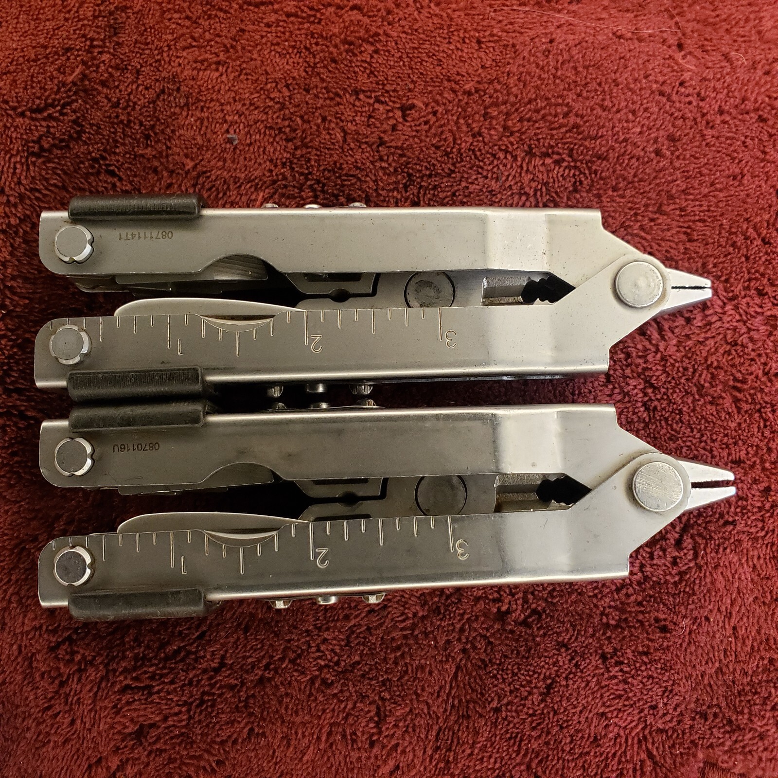 🔪 Lot 2 Gerber Multi Tool MP600 multiplier, drop point blade read