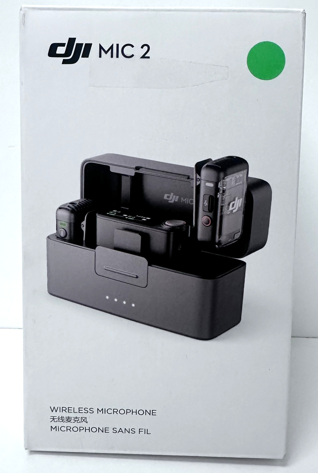 DJI MIC 2 Wireless Microphone Kit (2 TX + 1 RX + Charging Case)