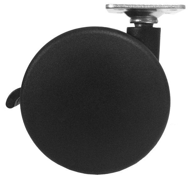 3’’ Furniture Caster w/ Manual Brake & Mounting Plate | Set of 5 | R-S4817-5/Bag