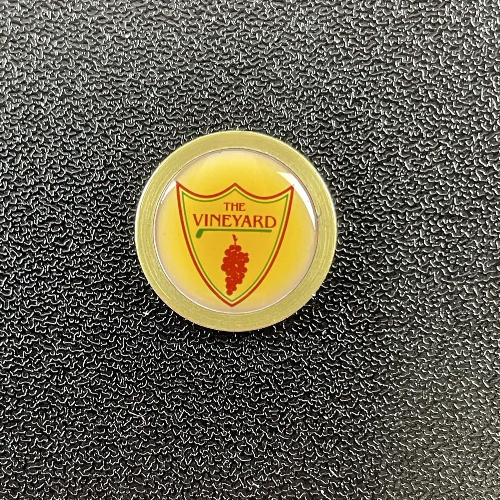 The Vineyard Golf Club Stem Golf Ball Marker, Brass