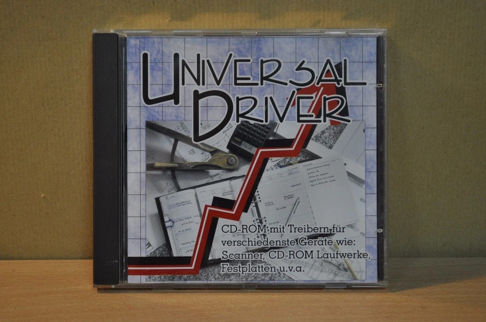 UNIVERSAL DRIVER CD ROM with various Driver for Scanner,Hard Disks etc.ORBIT SOF