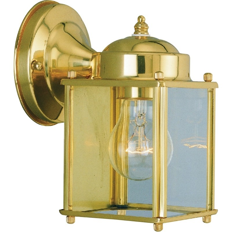 Boston Harbor 4000NH-2-3L Outdoor Wall Lantern, 120 V, 60 W, Steel Fixture, Poli
