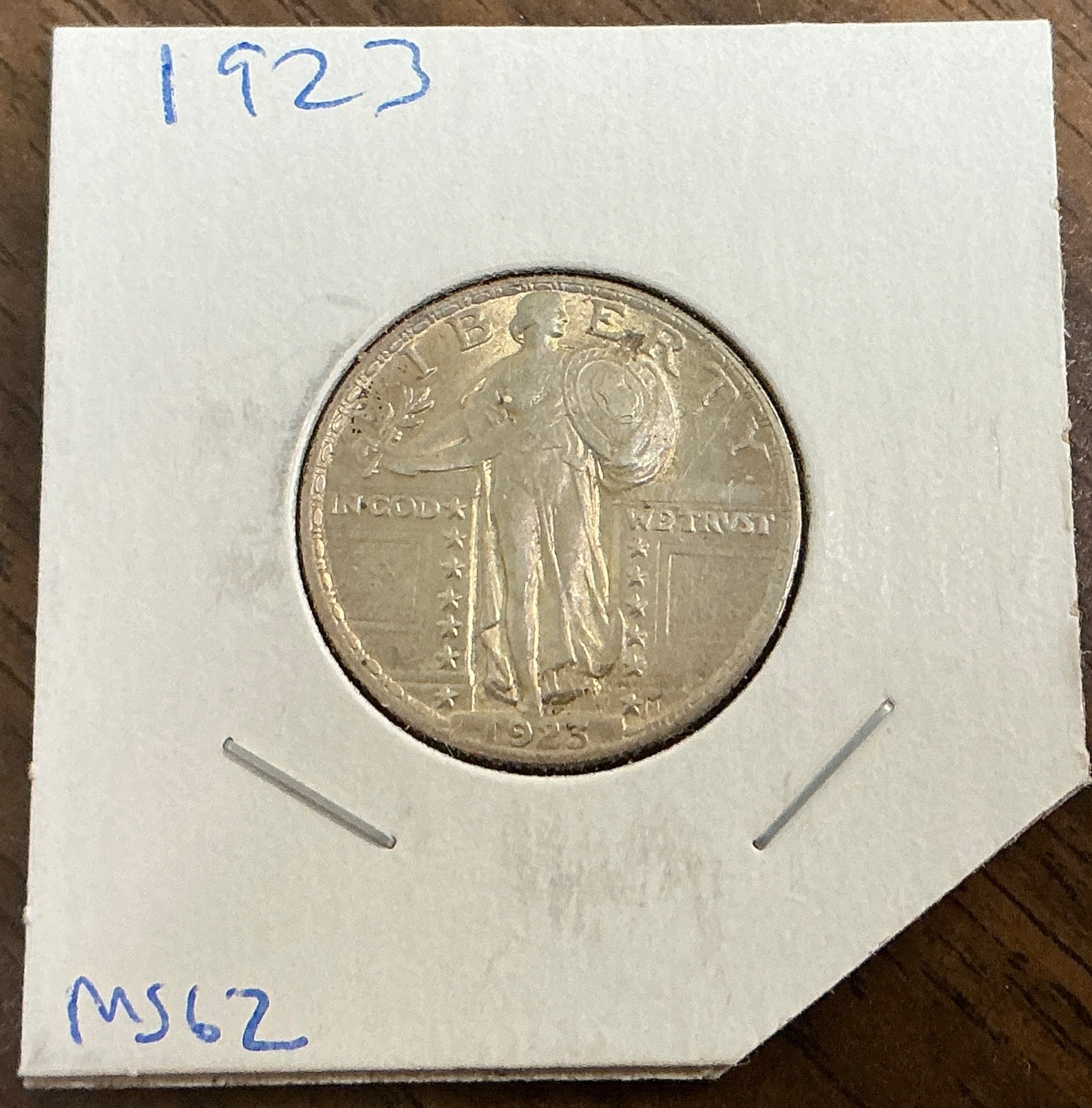 1923 Standing Liberty Quarter 25c - BU - Nice coin.