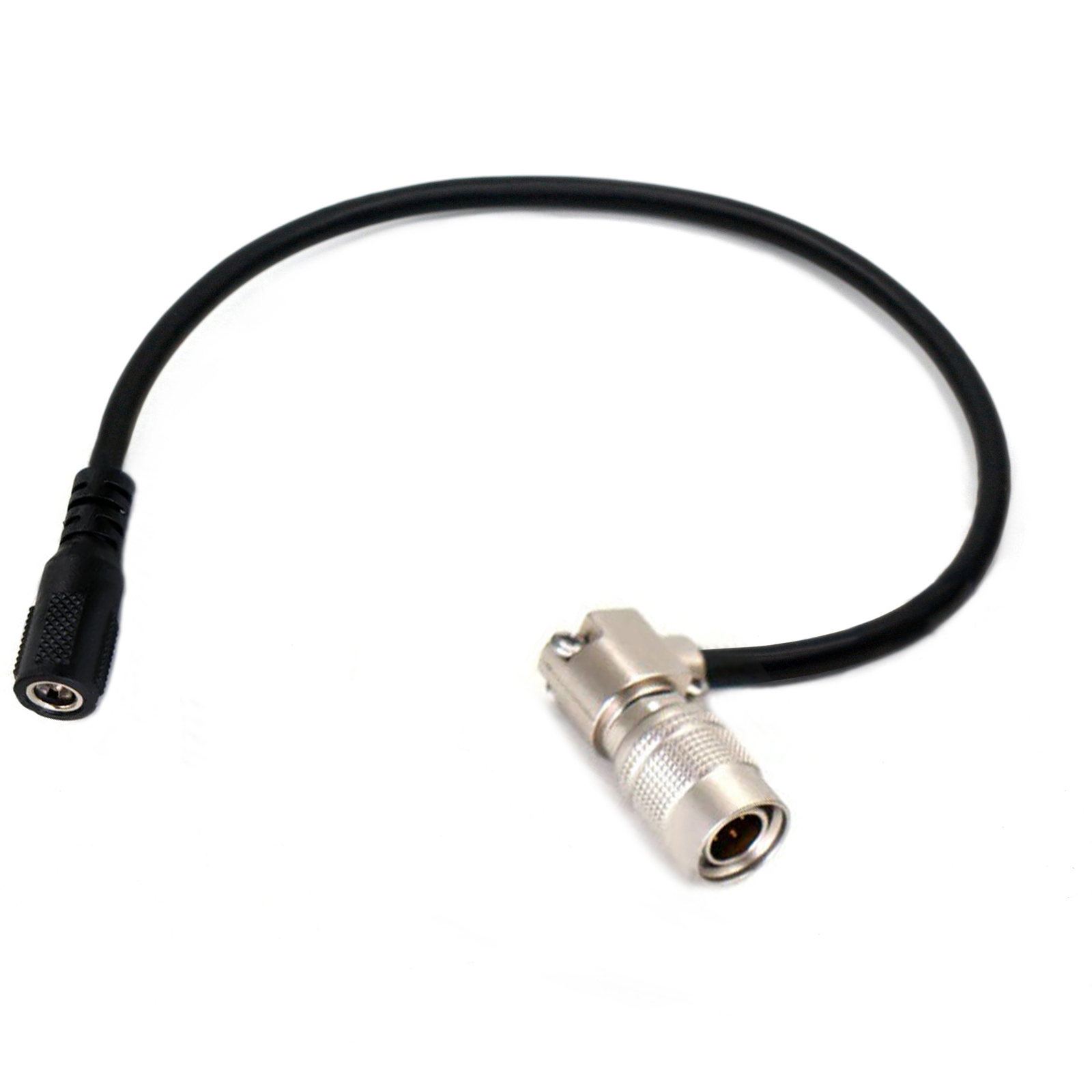 DC2.5 female to Elbow Hirose 4 pin for Sound Devices 688 788T,zoom F4 F8 CABLE