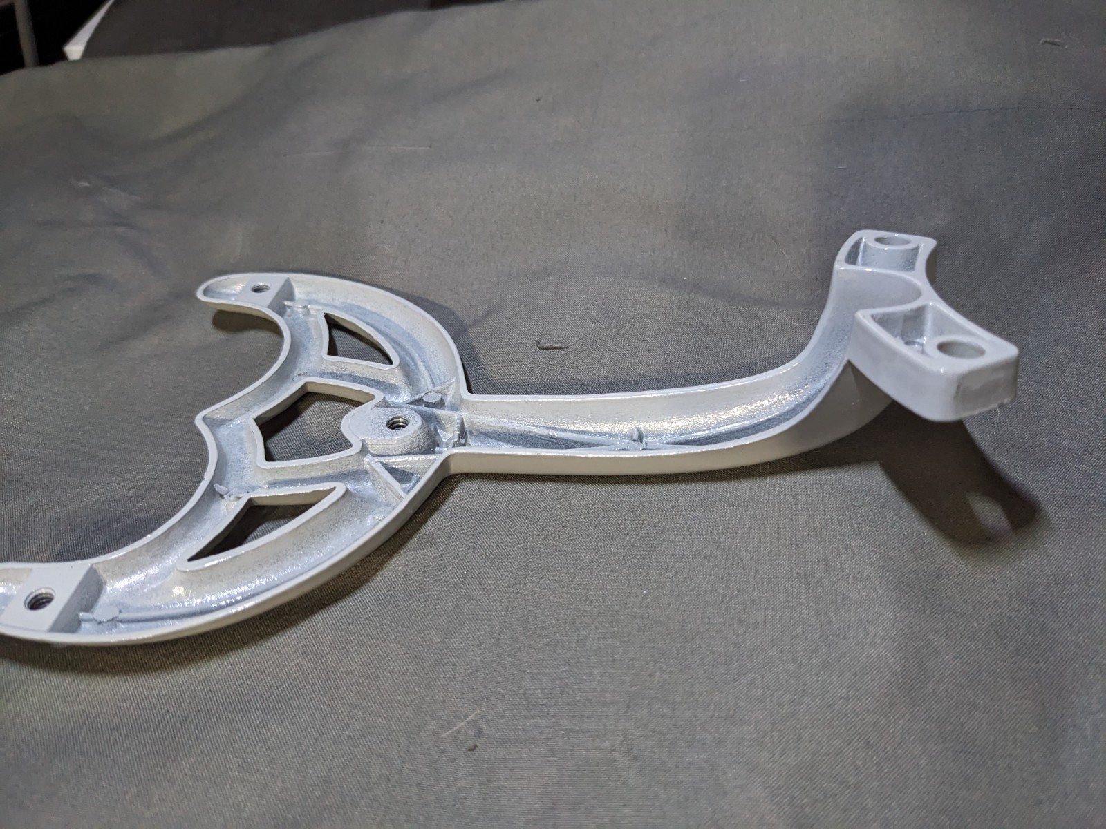 Ceiling Fan Blade Arm Replacement Gray Colored Arm 1 pc Blemished (14)