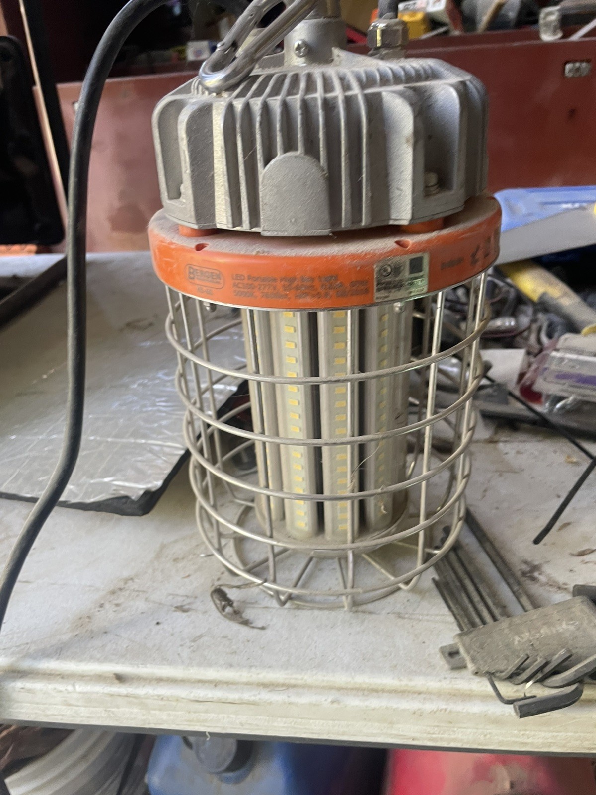 Bergen K5-60 LED High Bay Work Light 5000k  AC 100-277volts